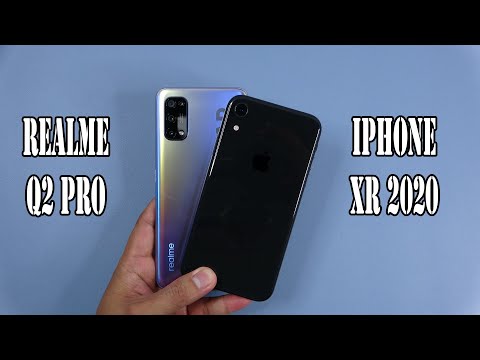 Realme Q2 Pro vs iPhone XR 2020 | SpeedTest and Camera comparison