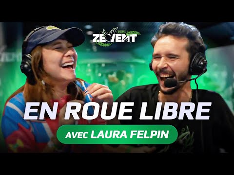 GRANDS MOMENTS DE FOLIE avec Laura Felpin au #ZEVENT2024 (roue libre totale)