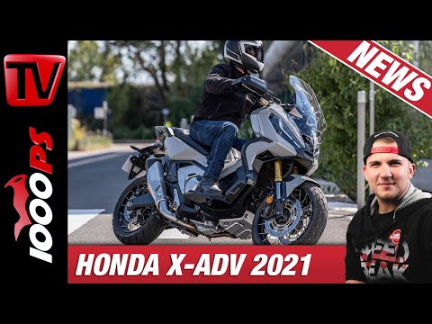 Honda X-ADV 2021 - mehr Leistung, TFT-Display und mächtige Optik!