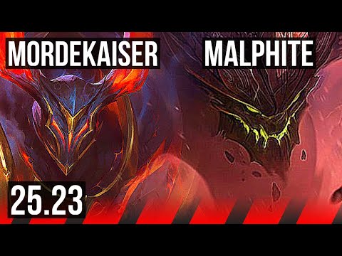 MORDEKAISER vs MALPHITE (TOP) | 49k DMG, Legendary, 16/6/17 | KR Diamond | 25.23
