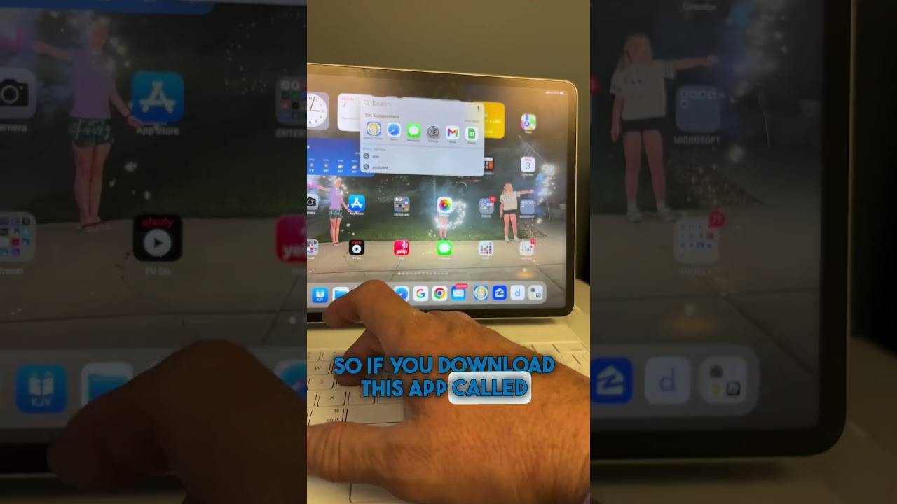 Your iPad becomes a 2nd or 3rd Monitor with Duet app!!