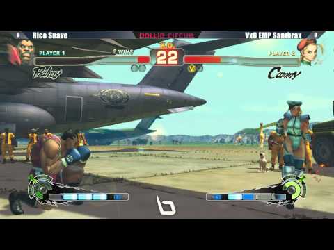 SSF4 AE2012 Rico Suave vs VxG EMP Santhrax - Next Level Battle Circuit #6 Tournament
