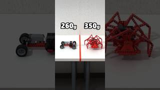 120 vs 2600 grams Lego tug-of-war #shorts
