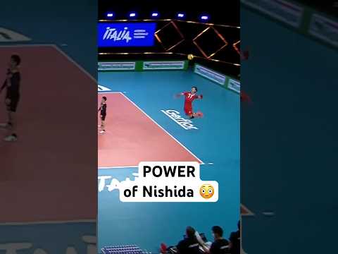 How Nishida OVERPOWERS the opponent… 🤯