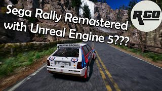 Over Jump - Remastering Sega Rally in Unreal 5! - Sunday Quickie