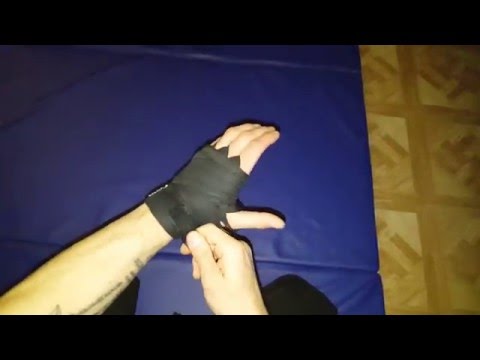 HOW TO WRAP HANDS FOR BOXING 108" HAND WRAP