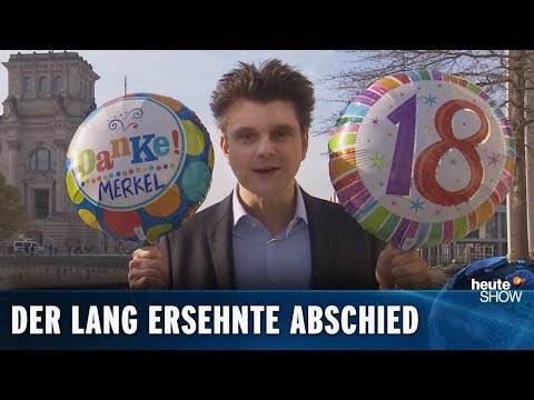 Lutz van der Horst sagt zum Abschied: „Danke, Merkel!“ | heute-show