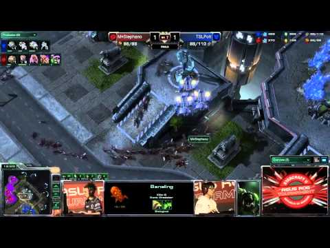 SC2 Finals Polt vs Stephano Game 3 TvZ Assembly Winter 2012 Starcraft 2