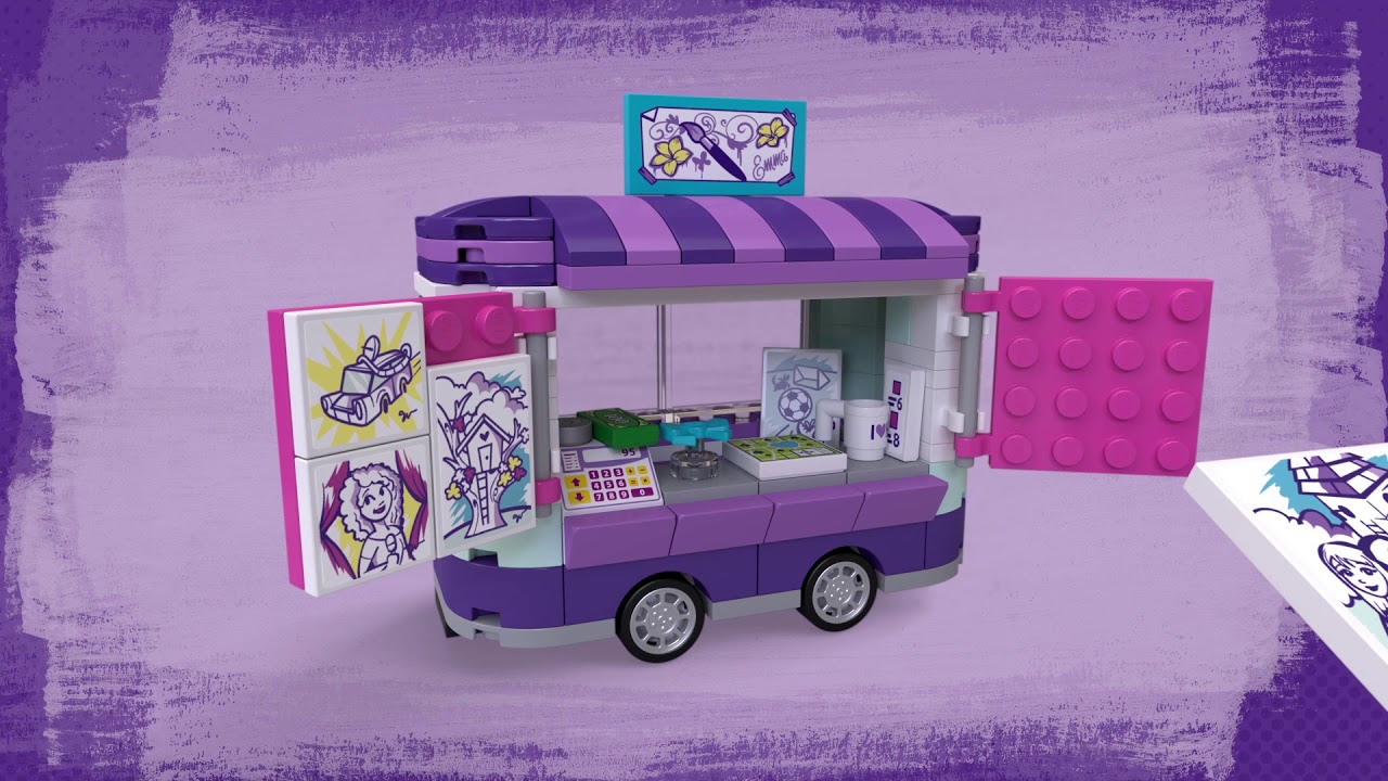 Lego 41332 Friends Передвижная творческая мастерская Эммы