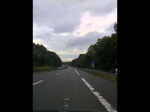 Driving in Germany: Route E40 A4 Köln Frechen Aachen