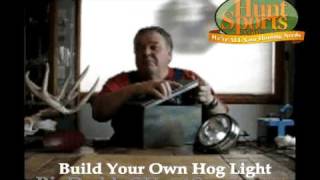 Build Your Own LED Solar Power Dusk Dawn Hog Hunting deer Feeder Night Hog Hunt Light