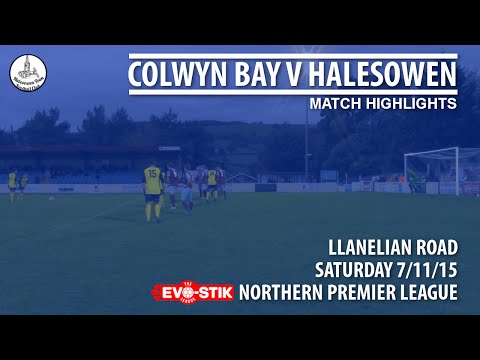 Colwyn Bay v Halesowen (Match Highlights)