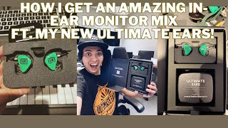 Video thumbnail for How To Get An Amazing IN-EAR MIX Ft. My New ULTIMATE EARS CUSTOM In-Ear Monitors! | UE Live Review by Jemmuel Magtibay