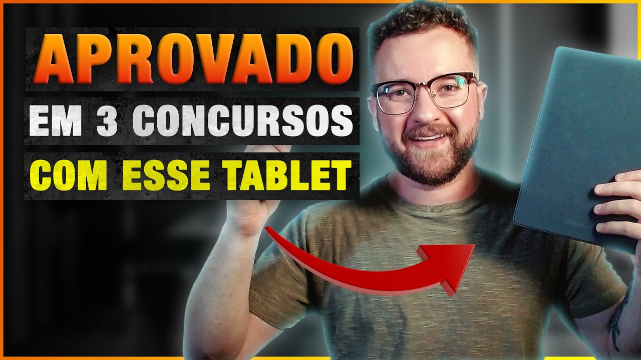 Como estudar para concursos usando Tablet (Aprovado em 3 concursos) // TAB S6 LITE