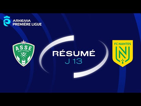 J13 : AS Saint-Etienne – FC Nantes (0-1), le résumé