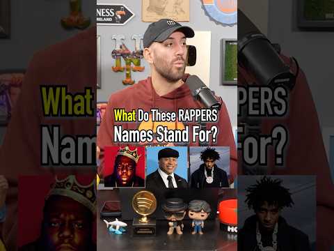What Do These Rappers Names Stand For? #shorts #rapper #biggiesmalls #nbayoungboy