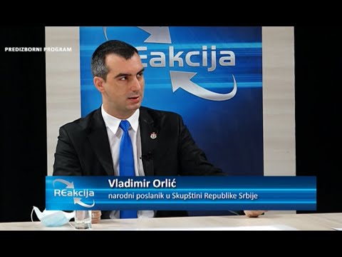 SNS Cukarica: Dr Vladimir Orlic u emisiji - "Reakcija", 19.05.2020.