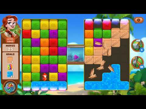 Lost Island Blast Adventure Level 1442 NO BOOSTERS - A S GAMING