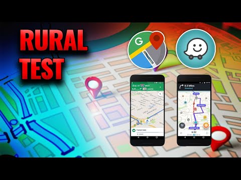 Google Maps vs Waze - Real World Test - Part 4 (Rural)