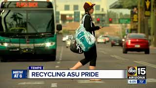 Tempe program recycling ASU banners and turning them into fashion