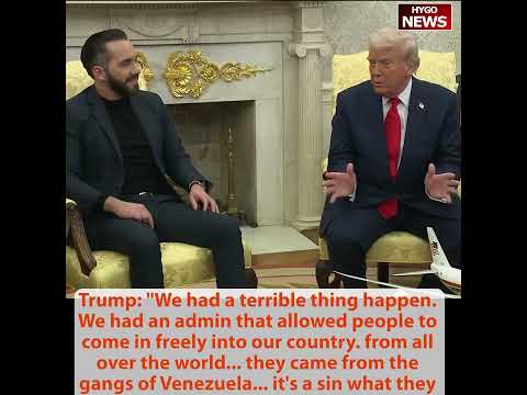 Trump to Bukele: 'You're Helping Us Out, We Appreciate It'; Bukele: Border Drop '99.1% to Be Exact'; Noem: 'Phenomenal'