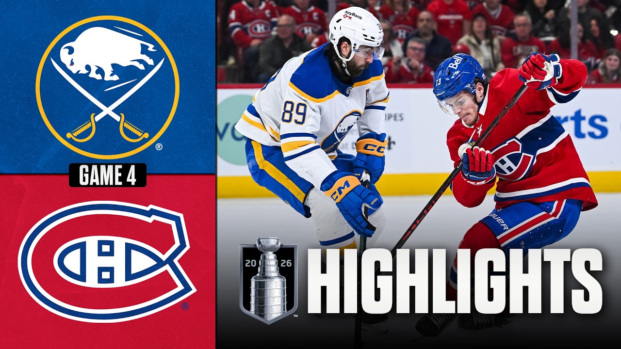 5월13일 버팔로 몬트리올 NHL 하이라이트