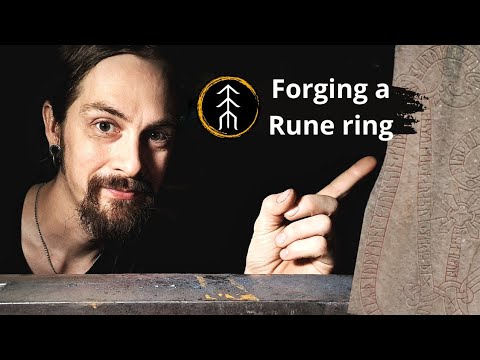 Forging a Rune Ring with Age-Old Blacksmithing Techniques