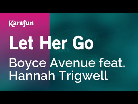 Karaoke Let Her Go - Boyce Avenue *