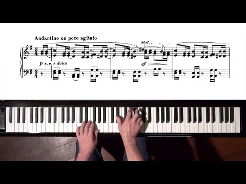 Brahms - Intermezzo Op.119, No.2 P. Barton, FEURICH piano