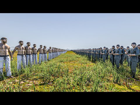 100 CHUCK NORRIS vs 1 MILLION GERMAN SOLDIERS - Ultimate Epic Battle Simulator 2 UEBS 2