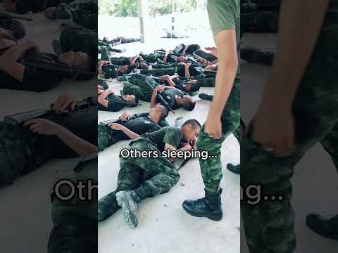 Soldier Wakes Up Just In Time