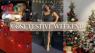 COSY FESTIVE WEEKEND 🎄 London Christmas Market, New Nails & Awards Night Out!