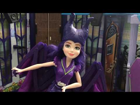 Dragon queen mal doll review 💜💜👑👑