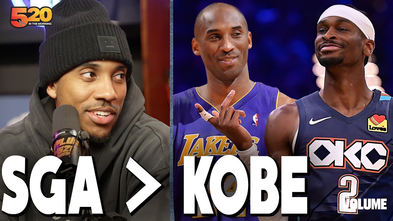 Club 520 says Shai Gilgeous-Alexander is a MORE EFFICIENT scorer than Kobe Bryant | Lakers x Thunder