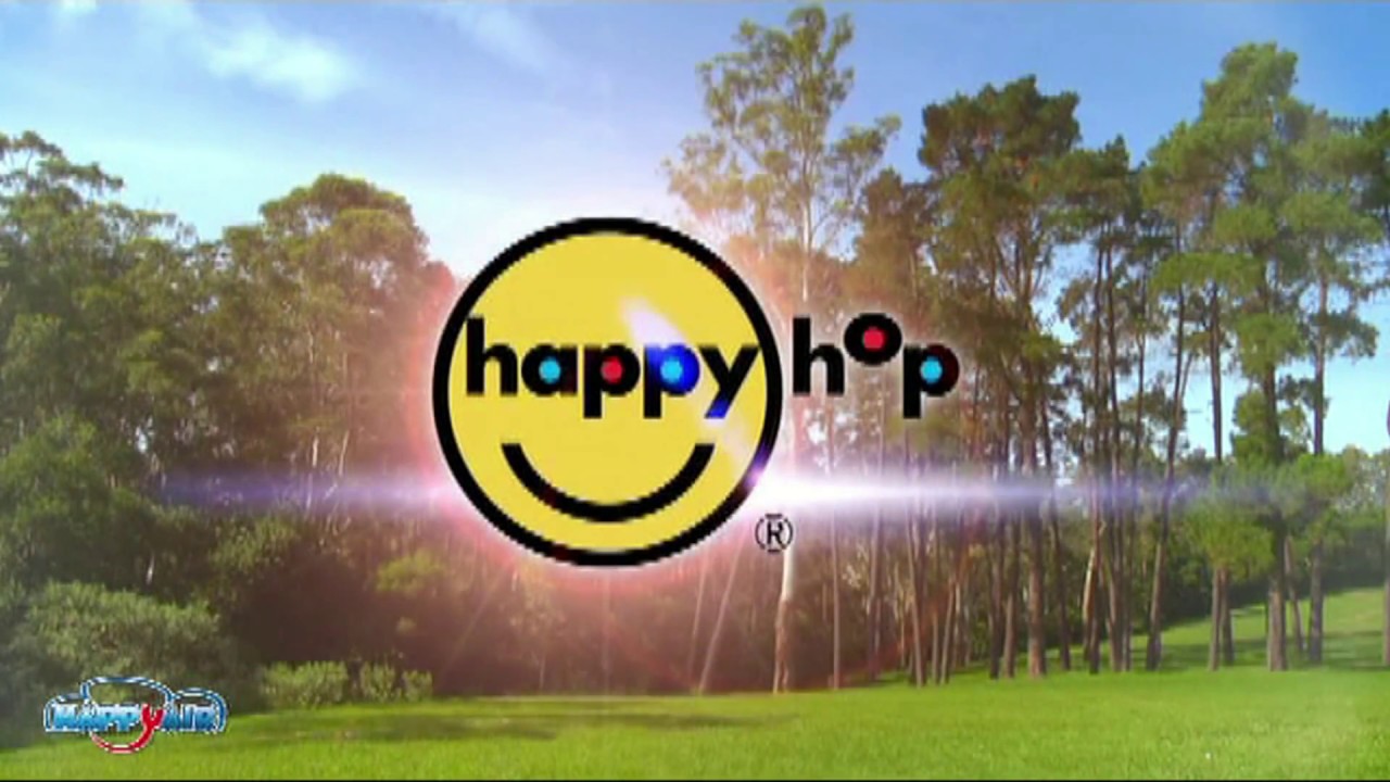 Надувной батут Happy Hop "Полоса препятствий"