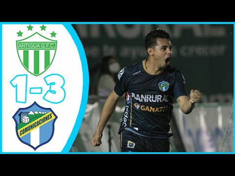 Antigua vs Comunicaciones 1-3 GOLES y RESUMEN | Clausura J20