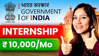 REVEALED ➤ Secrets to Get This Government Internship & Earn ₹10k/Month | HURRY!