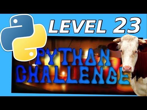 Python Challenge 23 The this Module