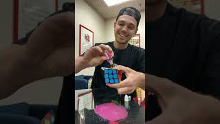 How (not) to lube a speedcube 💦 #shorts