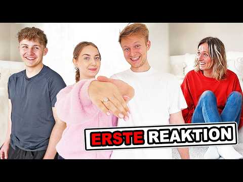 We tell my family that we are engaged🤩