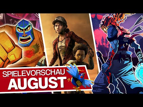 Neue Spiele im August: Es gibt wieder was zum Zocken!