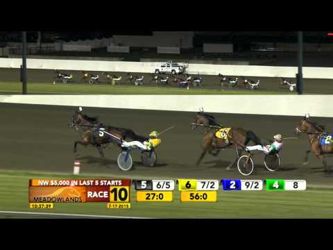 Meadowlands July 17, 2015 - Race 10 - Detroit Rapper