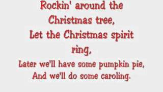 Hannah Montana Rockin Around The Christmas Tree With Lyrics