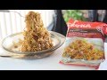 KOKA Instant Noodles Black Pepper Mi Goreng Preparation