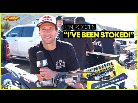 Roczen on the 450 Class = "It's Been Good Racing and Clean Passing."