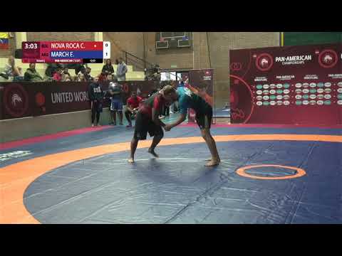 Round 5 Men's GP No-Gi - 84 kg: C. NOVA ROCA (BOL) v. E. MARCH (ARG)
