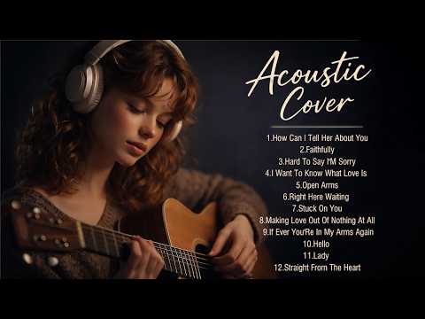 Beautiful 70s 80s 90s Soft Rock Acoustic Covers ( Girl Vocal ) - Greatest Love Songs Playlist