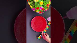 Low budget rakhi thali decor at home #youtubeshorts #shorts #art #viral #rakhi