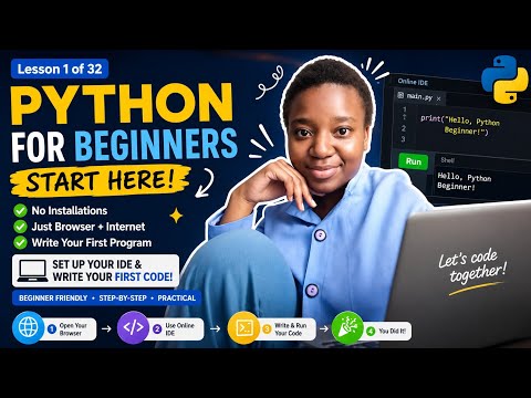 How To Start Python Programming 2026 Beginner Tutorial No Installation Needed