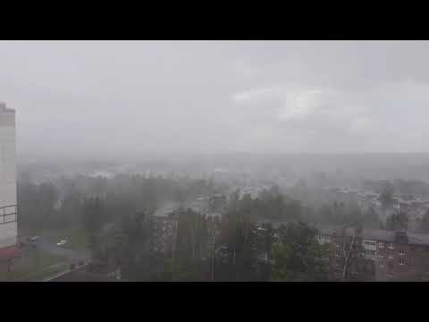 Ливень в Подмосковье